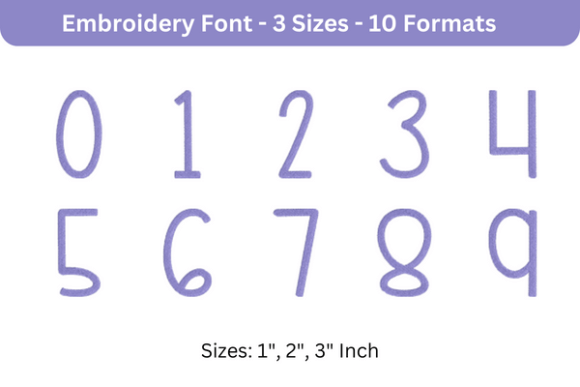Beautiful Font 0 to 9 Review