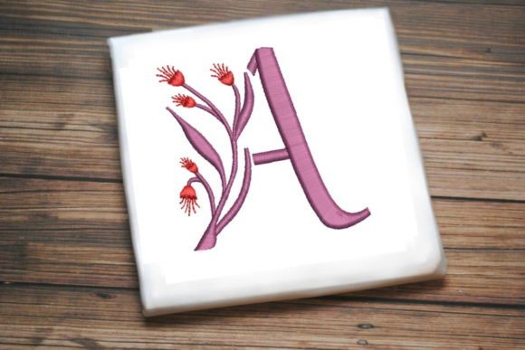 Floral Monogram Letter A Review