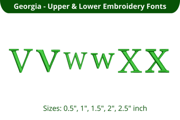 Georgia Font VWX Review